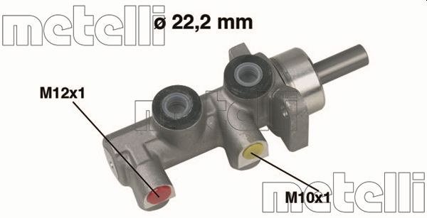 Metelli Hoofdremcilinder 05-0229