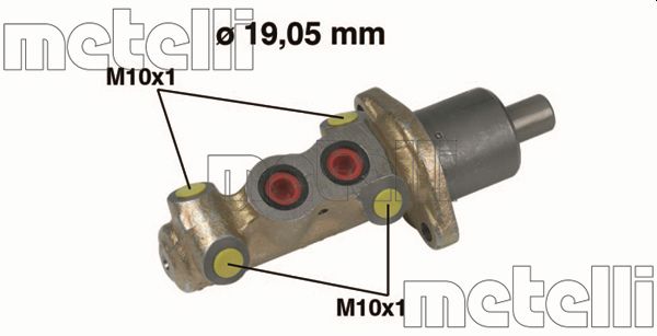 Metelli Hoofdremcilinder 05-0231