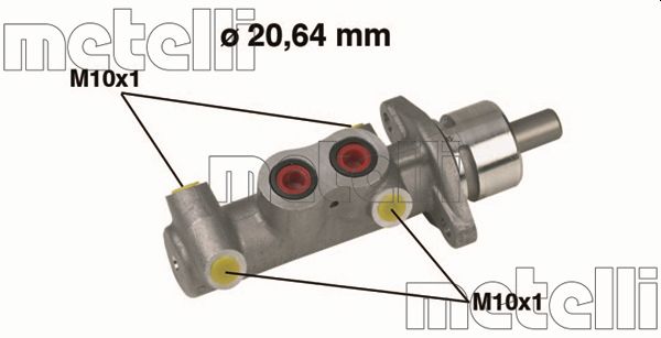 Metelli Hoofdremcilinder 05-0289