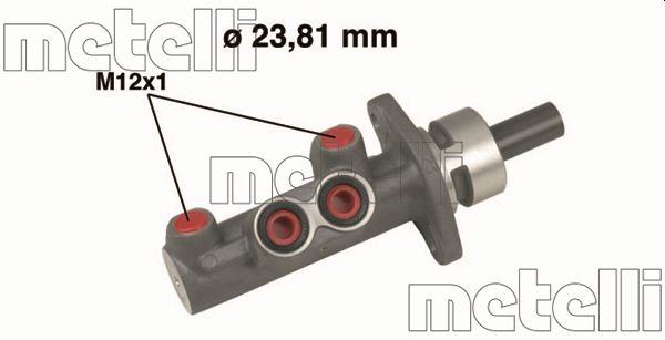 Metelli Hoofdremcilinder 05-0488