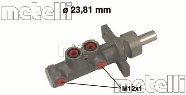Metelli Hoofdremcilinder 05-0635