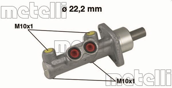 Metelli Hoofdremcilinder 05-0637