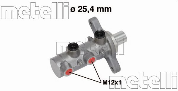 Metelli Hoofdremcilinder 05-0727