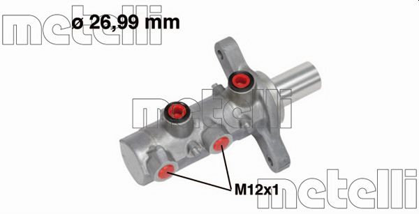 Metelli Hoofdremcilinder 05-0729