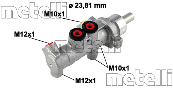 Metelli Hoofdremcilinder 05-0781