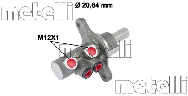 Metelli Hoofdremcilinder 05-0787