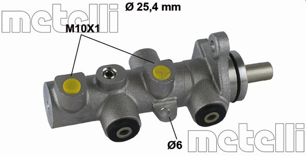 Metelli Hoofdremcilinder 05-0790
