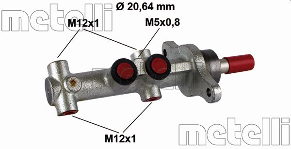 Metelli Hoofdremcilinder 05-0865