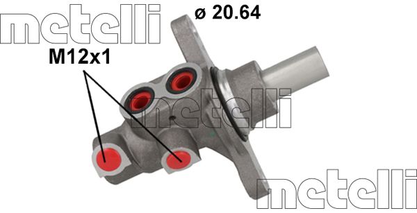 Metelli Hoofdremcilinder 05-0898