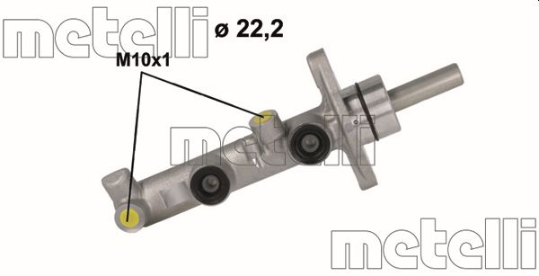 Metelli Hoofdremcilinder 05-1126