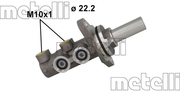 Metelli Hoofdremcilinder 05-1163