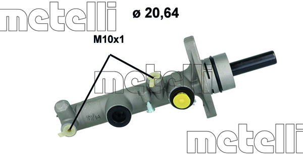 Metelli Hoofdremcilinder 05-1206