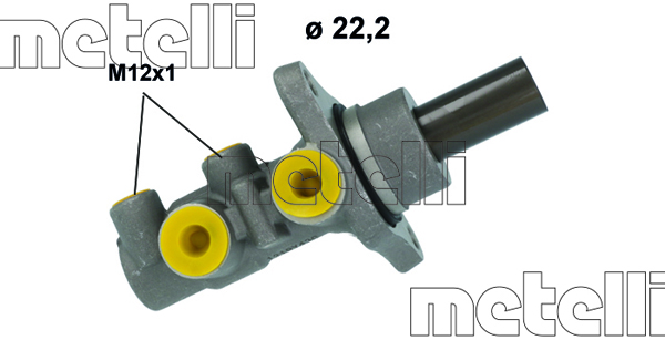 Metelli Hoofdremcilinder 05-1219