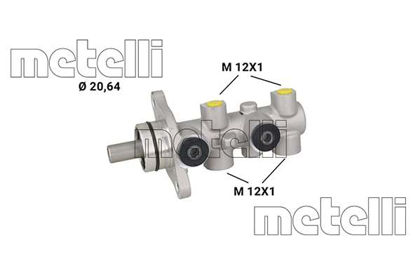 Metelli Hoofdremcilinder 05-1226