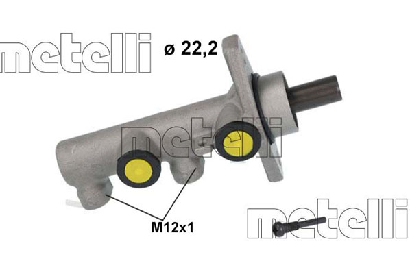 Metelli Hoofdremcilinder 05-1230