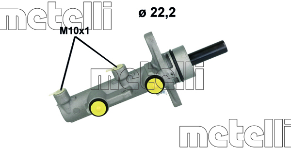 Metelli Hoofdremcilinder 05-1233