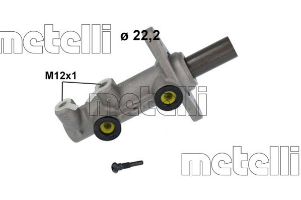 Metelli Hoofdremcilinder 05-1236