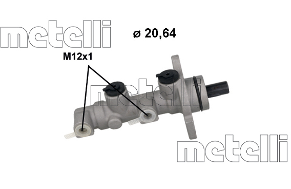 Metelli Hoofdremcilinder 05-1245
