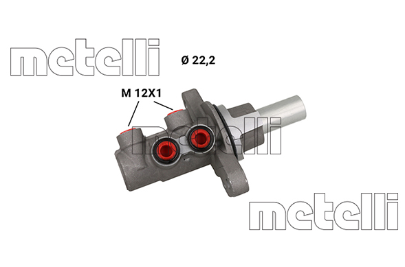 Metelli Hoofdremcilinder 05-1255