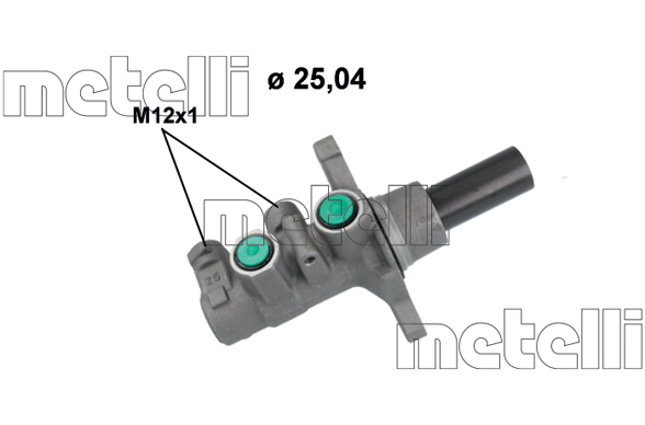 Metelli Hoofdremcilinder 05-1272