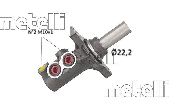 Metelli Hoofdremcilinder 05-1276