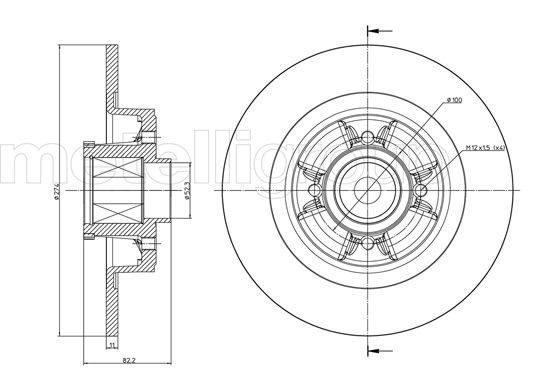 Metelli Remschijven 23-0584