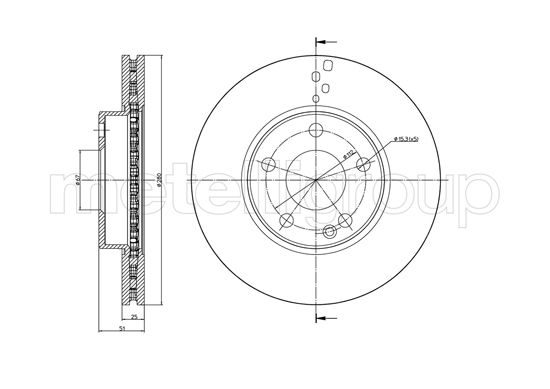 Metelli Remschijven 23-1438C
