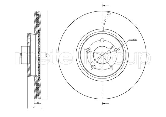 Metelli Remschijven 23-1512C