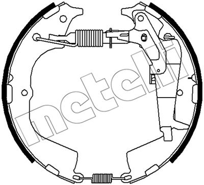 Metelli Remschoen set 51-0514
