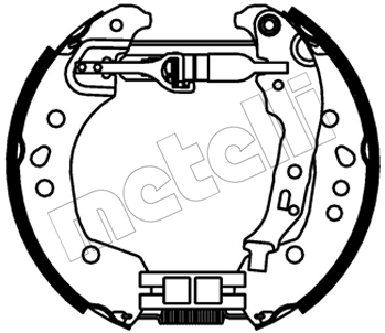 Metelli Remschoen set 51-0544