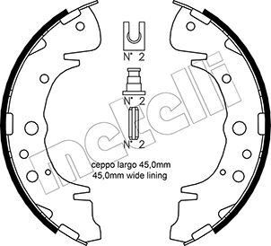 Metelli Remschoen set 53-0172