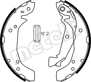 Metelli Remschoen set 53-0175