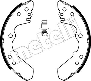 Metelli Remschoen set 53-0192