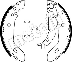 Metelli Remschoen set 53-0235