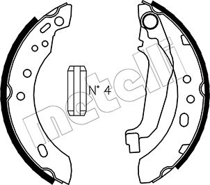 Metelli Remschoen set 53-0284