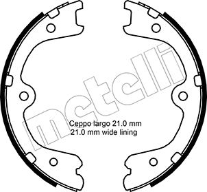 Metelli Remschoen set 53-0297