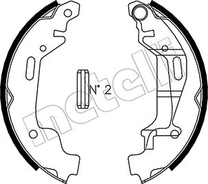 Metelli Remschoen set 53-0314