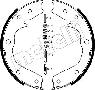 Metelli Remschoen set 53-0315K