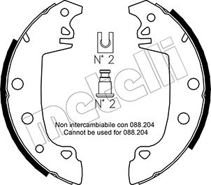 Metelli Remschoen set 53-0324