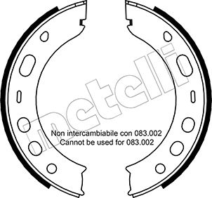 Metelli Remschoen set 53-0336