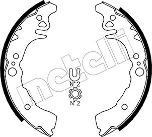 Metelli Remschoen set 53-0435