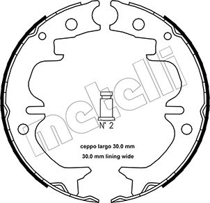 Metelli Remschoen set 53-0442