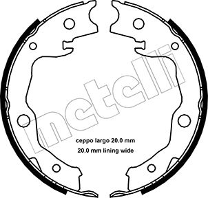 Metelli Remschoen set 53-0450