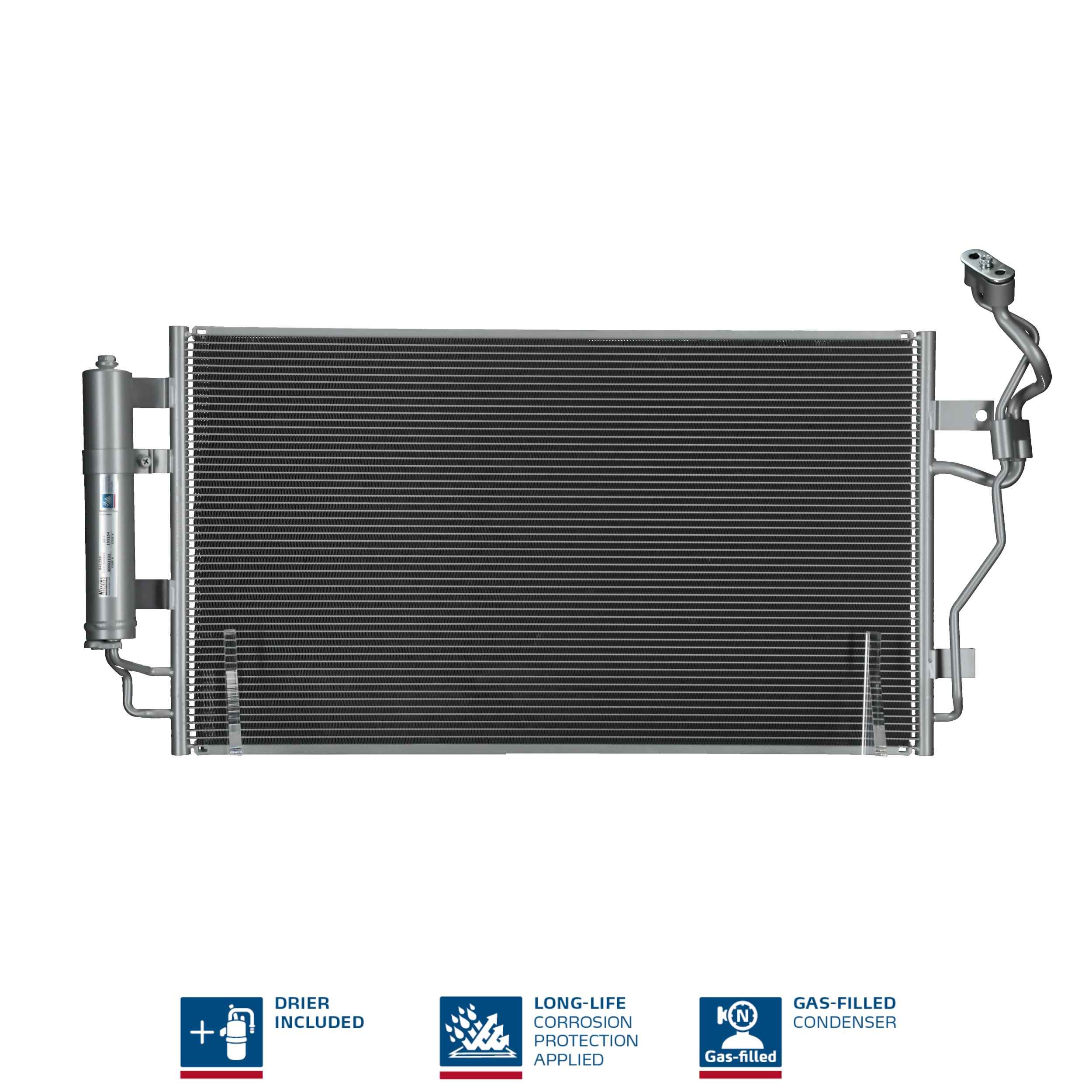 Nissens Condensor, airconditioning 941299