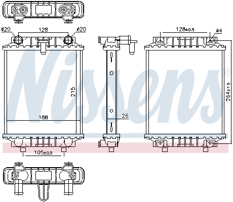 Nissens Radiateur 60372