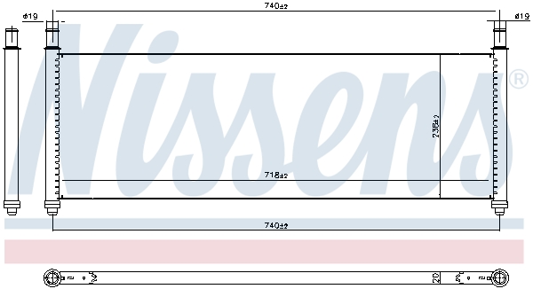 Nissens Radiateur 606907