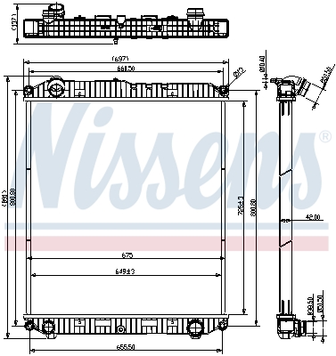 Nissens Radiateur 607021