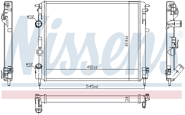 Nissens Radiateur 607126