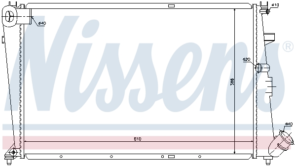 Nissens Radiateur 61304