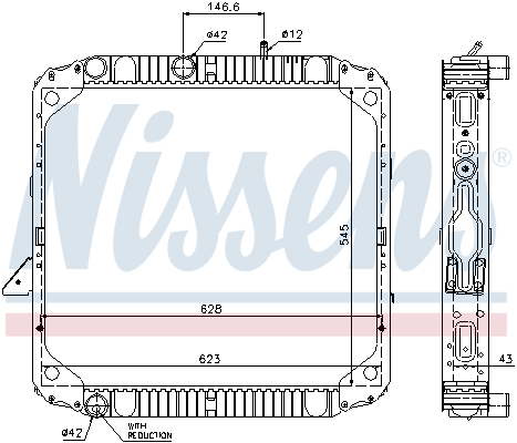 Nissens Radiateur 62564